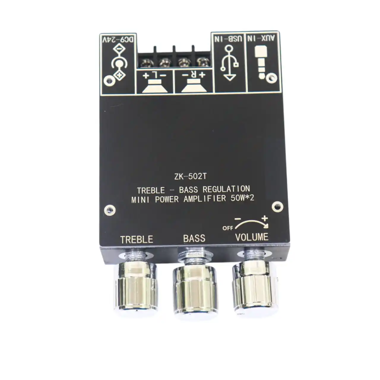 ZK-502T Audio Amplifier Board – High-Power Stereo Amplifier Module - Price in Bangladesh